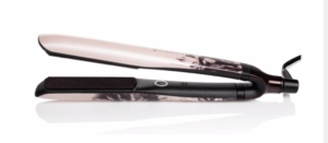 ghd platinum  ink on pink hair styler straightener